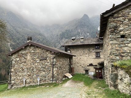 Foto von Marilena Locatelli entlang der Tour