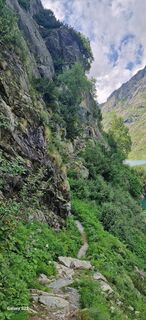 Photo de nadia ghilardi le long du parcours