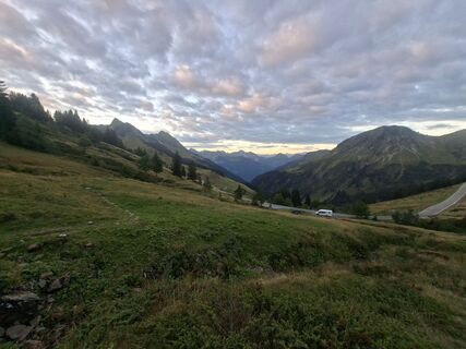 Foto von Karl-Heinz Martin entlang der Tour