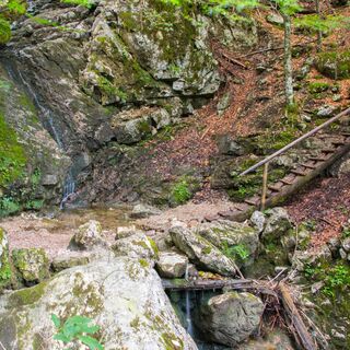 Wandern durch die Reichenbachklamm