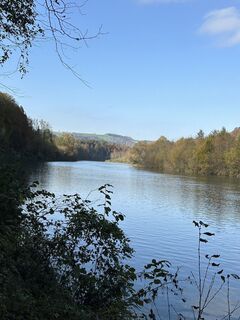 Foto von Babs Holz entlang der Tour