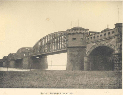 Alte Eisenbahnbrücke Wesel
