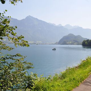 Blick in richtung Walenstadt
