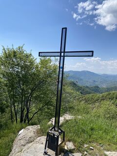 Foto von David Amrein entlang der Tour
