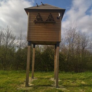 Pigeonnier dans le parc
