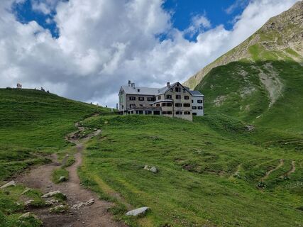 Photo de Felix le long du parcours