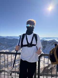 Foto de Robin Böhm a lo largo del recorrido