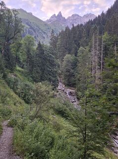 Foto von Natalie Secker entlang der Tour