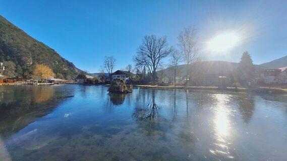 Foto de Regina Fleischmann a lo largo del recorrido