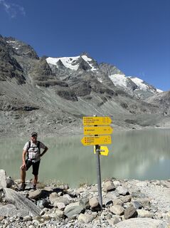 Foto de Maria Hoeller a lo largo del recorrido