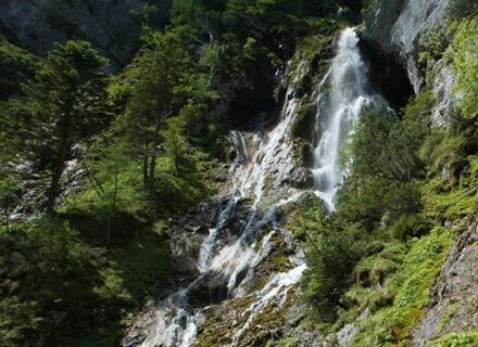 In der Silberkarklamm.