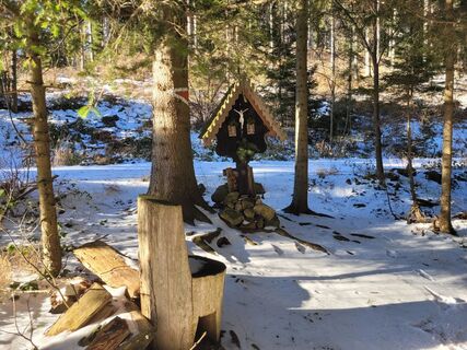 Photo de Anita Stadtherr le long du parcours