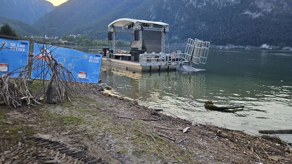 Foto de Johann Schallinger a lo largo del recorrido