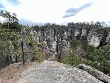 Zdjęcie z Andreas Stopperich wzdłuż trasy