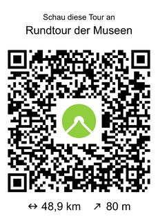 QR-Code direkt zur Tour bei komoot