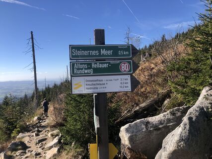 Photo de Harald Pröll le long du parcours