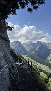 Photo de Nadija Islami le long du parcours