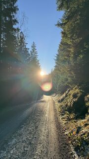 Foto von Marcus Hapunkt entlang der Tour