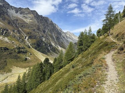 Foto de Hermann Czerweny a lo largo del recorrido