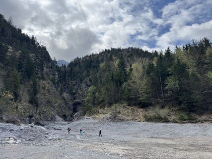 Foto von Denise Miller entlang der Tour