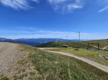 Foto von Norbert Miesbacher sen. entlang der Tour