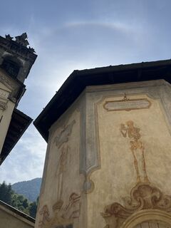 Zdjęcie z Alberto Ghiretti wzdłuż trasy