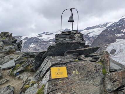 Photo de Kurt le long du parcours