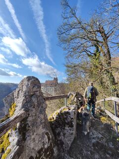 Foto von Sonja Herdeg entlang der Tour