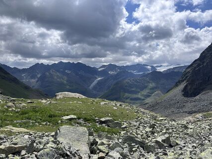 Photo de Emi le long du parcours