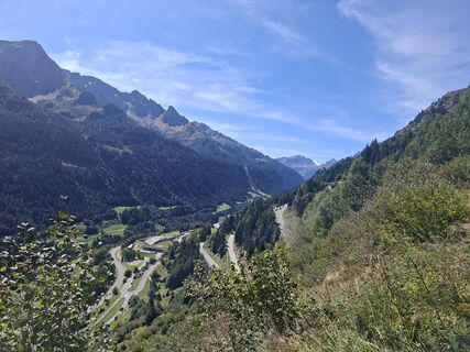 Foto von Daniel schwager entlang der Tour