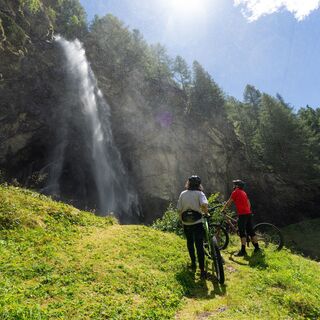 Beim Fellbach Wasserfall