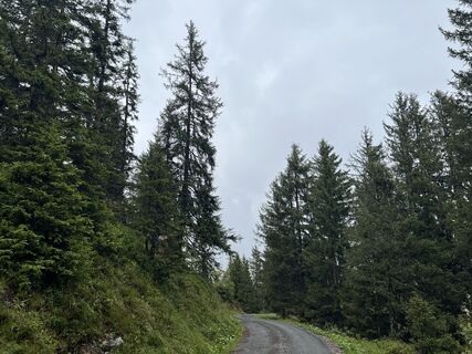 Photo de Nóra Adamkovich le long du parcours