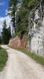 Photo de Erwin Terzer le long du parcours