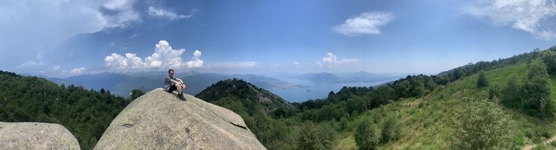 Foto de Koen De Wit a lo largo del recorrido