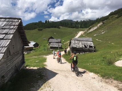Foto von Frédéric Lagandré entlang der Tour