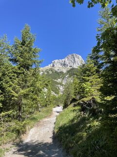 Foto von Giulia Gasparella entlang der Tour