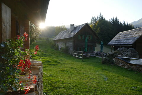 Morgensonne bei der Kölblalm