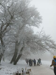 Foto de Julika Jármer a lo largo del recorrido