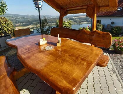 Terrasse vom GH Windhaber, Stubenberg am See in der Oststeiermark