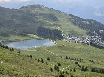 Photo de André Moergeli le long du parcours