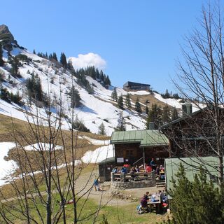 Taubensteinhaus in den Bayerischen Alpen