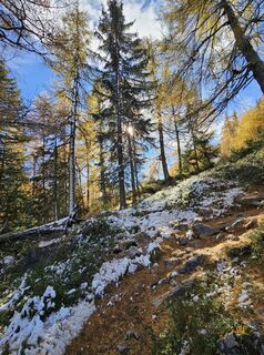 Foto von Jule entlang der Tour