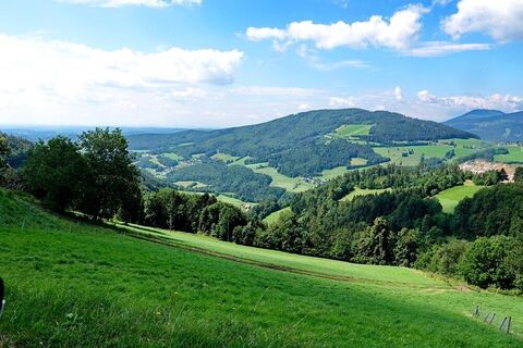 Aussicht vom Patschabauern, Oststeiermark