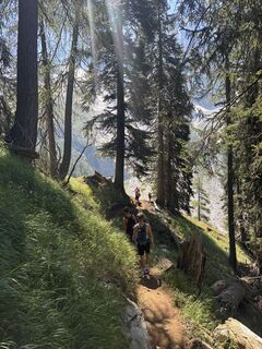 Foto von Fabrizio Gianoli entlang der Tour