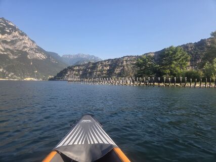 Foto von Birgit Zückert entlang der Tour