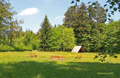Dobel, Grillplatz am Dreimarkstein