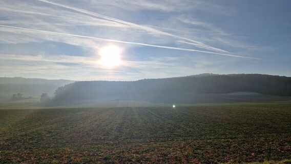 Foto von Claudia Maurer entlang der Tour