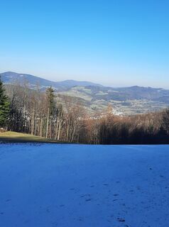 Foto von Rosa Leitheim entlang der Tour