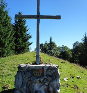 Gipfelkreuz auf dem Spielberg