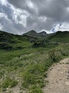 Foto von Andrea Omlin entlang der Tour